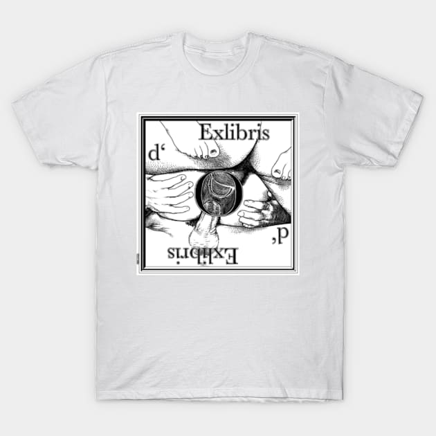 asc 471 - L'exlibris d'O (The target) T-Shirt by apolloniasaintclair